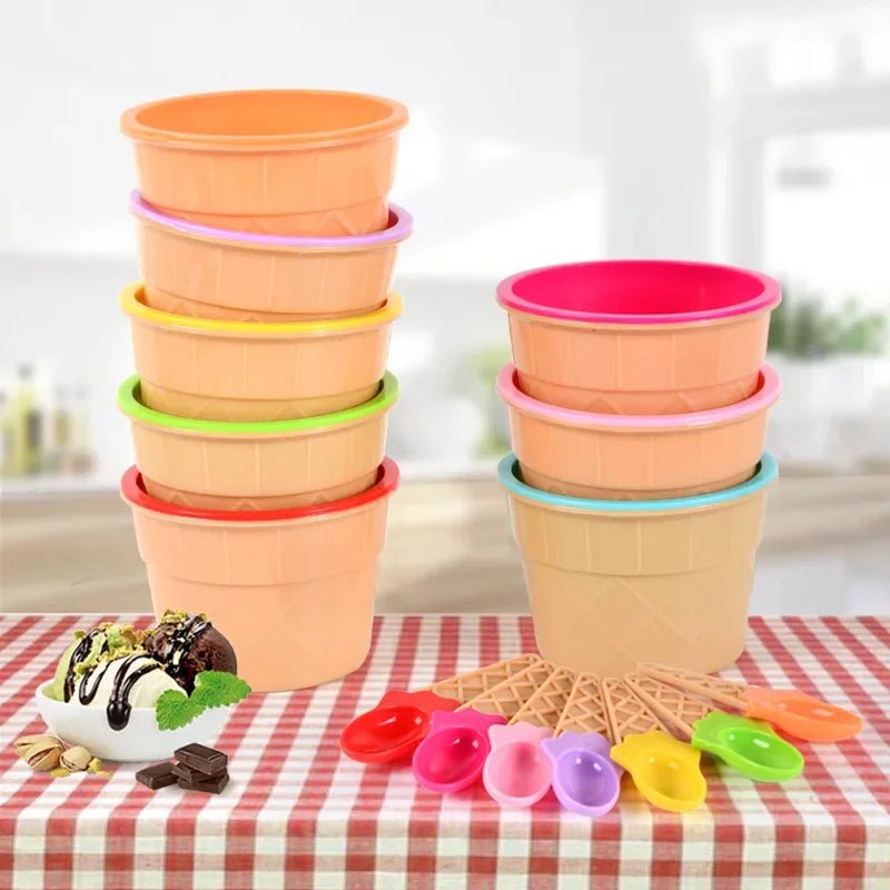 bols à crème glacée et cuillères assorties pour enfants - Prati - Kitchen