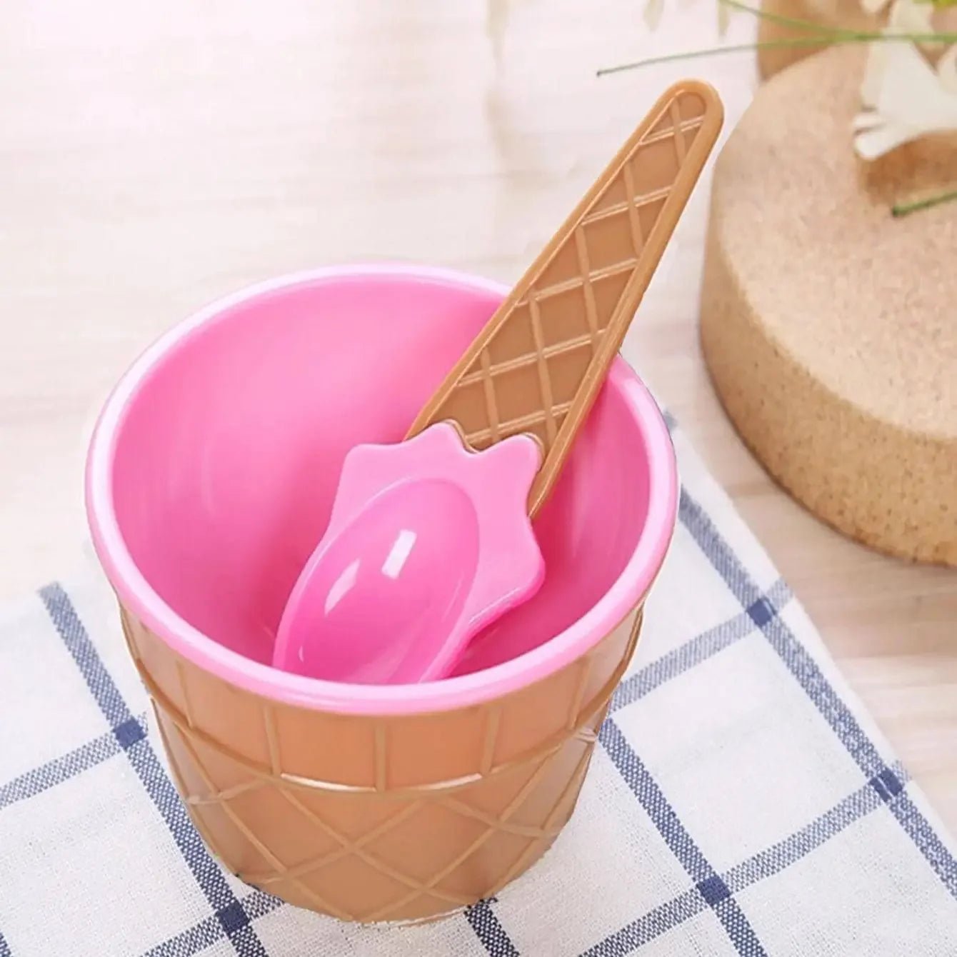 bols à crème glacée et cuillères assorties pour enfants - Prati - Kitchen