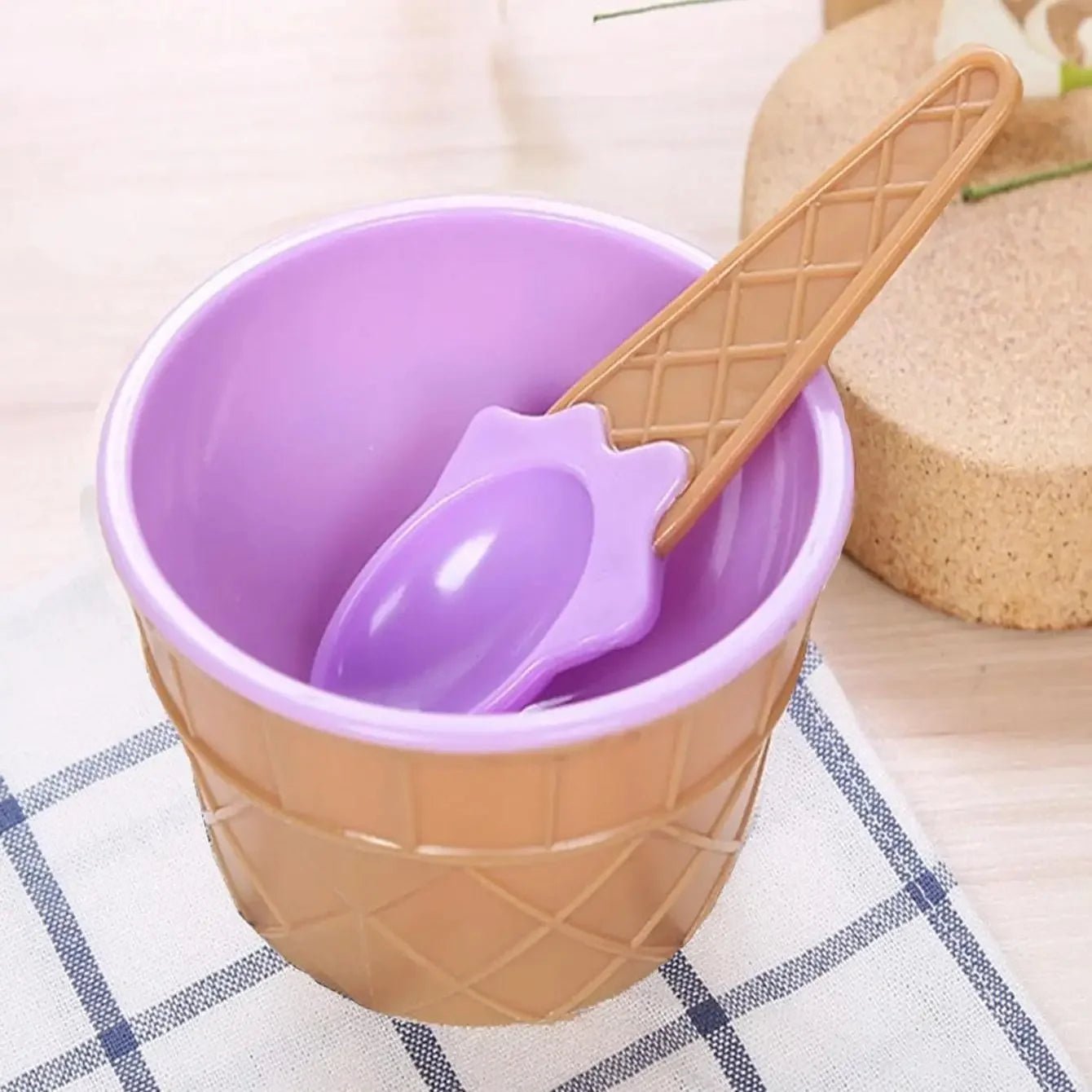 bols à crème glacée et cuillères assorties pour enfants - Prati - Kitchen