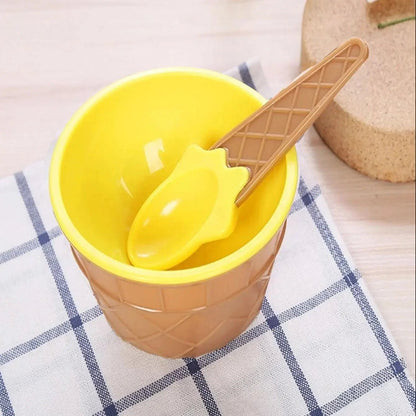 bols à crème glacée et cuillères assorties pour enfants - Prati - Kitchen