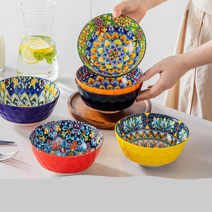 Bols céramique colorés VANCASSO 12cm soupe céréales - Prati - Kitchen