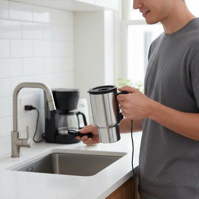 Bouilloire Isotherme Électrique 12V Pour Voiture | 450ml - Prati - Kitchen