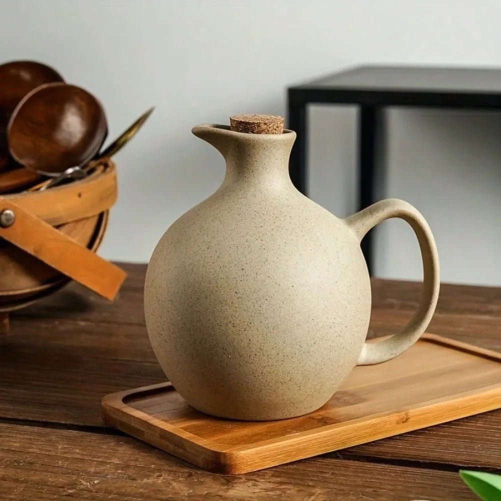 Bouteille huile poterie grossière - Prati - Kitchen