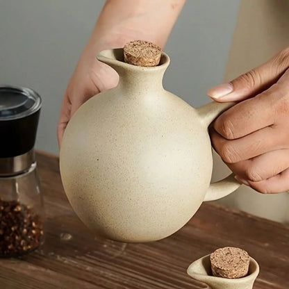 Bouteille huile poterie grossière - Prati - Kitchen
