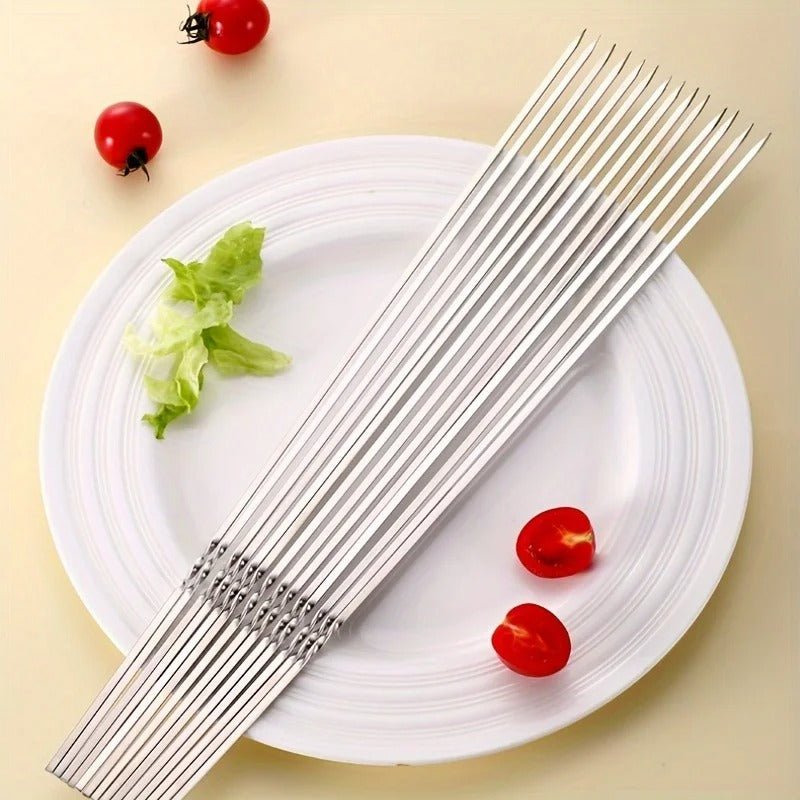 Brochettes en acier inoxydable réutilisables 20 pièces - Prati - Kitchen
