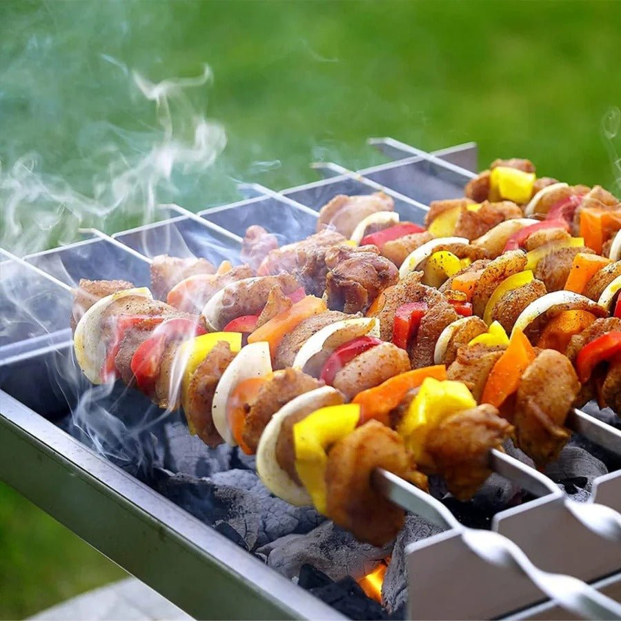 Brochettes en acier inoxydable réutilisables 20 pièces - Prati - Kitchen