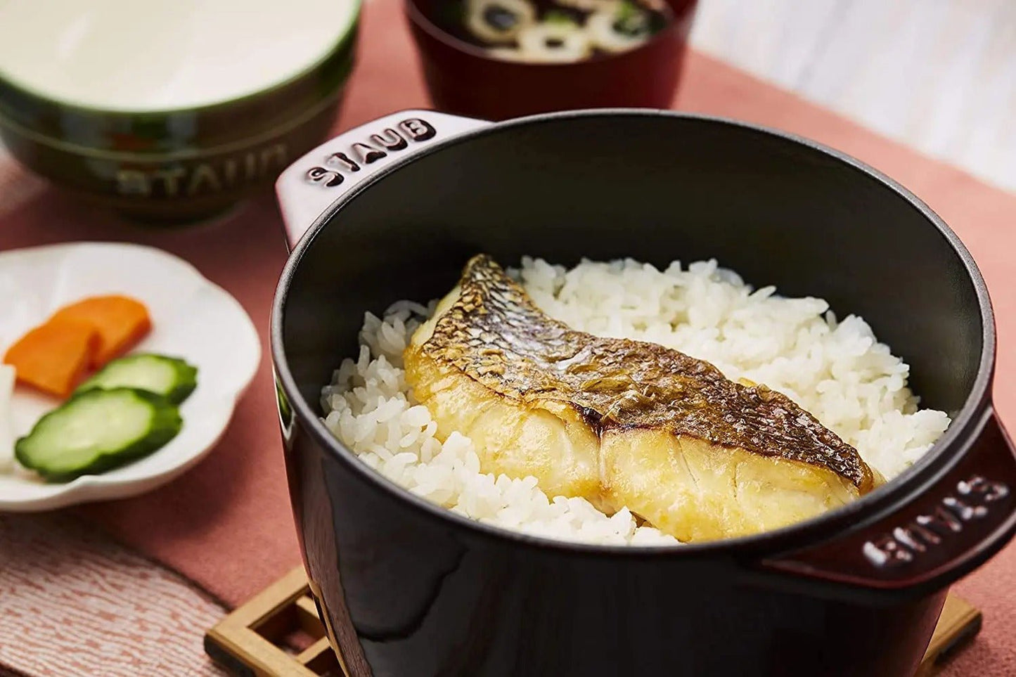 Cocotte à riz en fonte 16cm HAPPINESS | four hollandais 1.5l noir - Prati - Kitchen