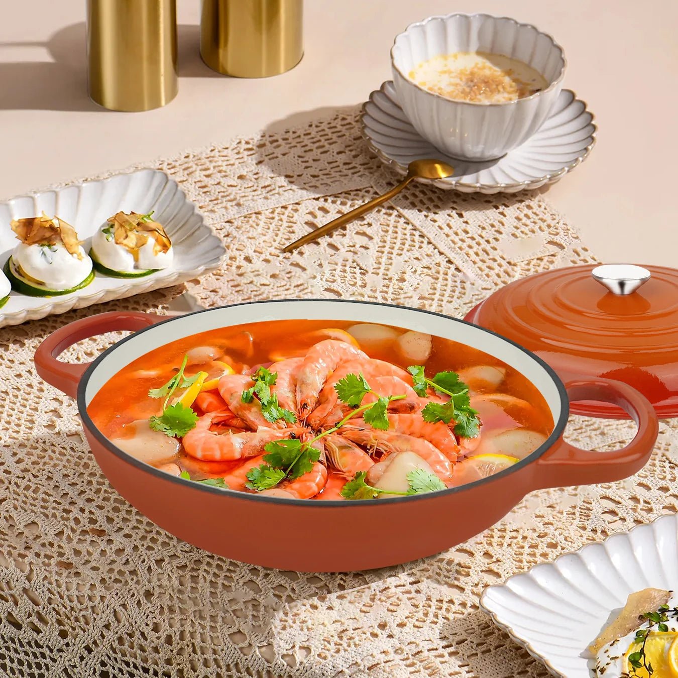cocotte en fonte émaillée | 7 Pièces - Prati - Kitchen