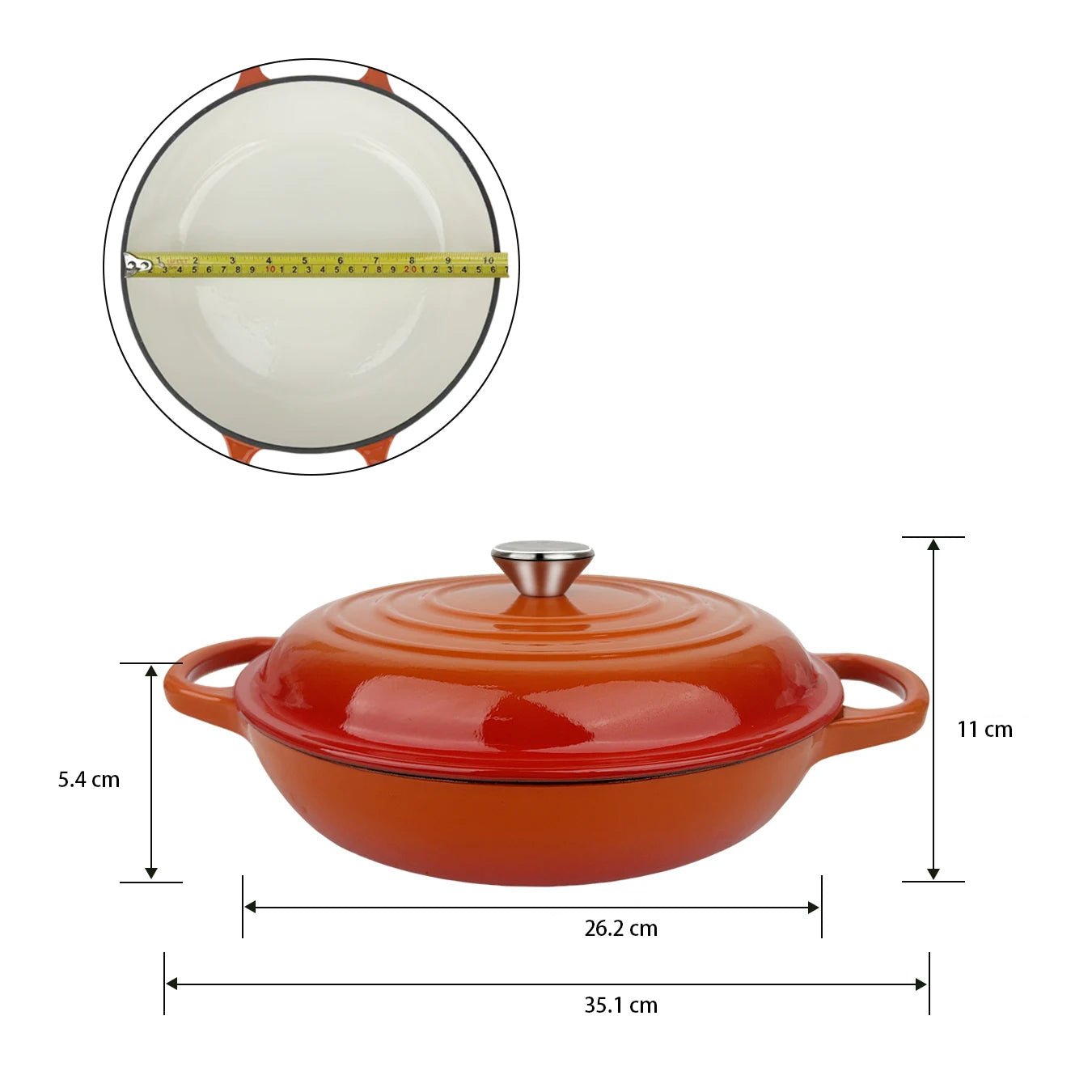 cocotte en fonte émaillée | 7 Pièces - Prati - Kitchen