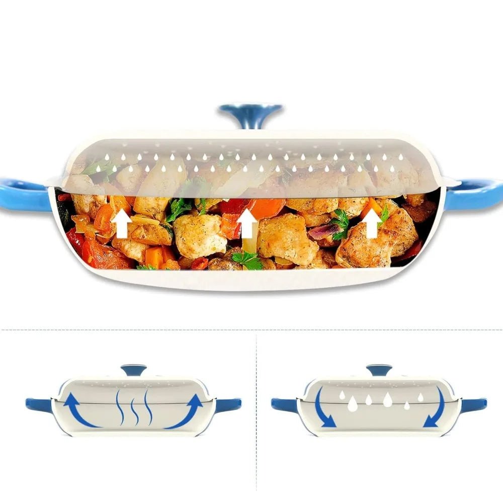 cocotte en fonte émaillée | 7 Pièces - Prati - Kitchen