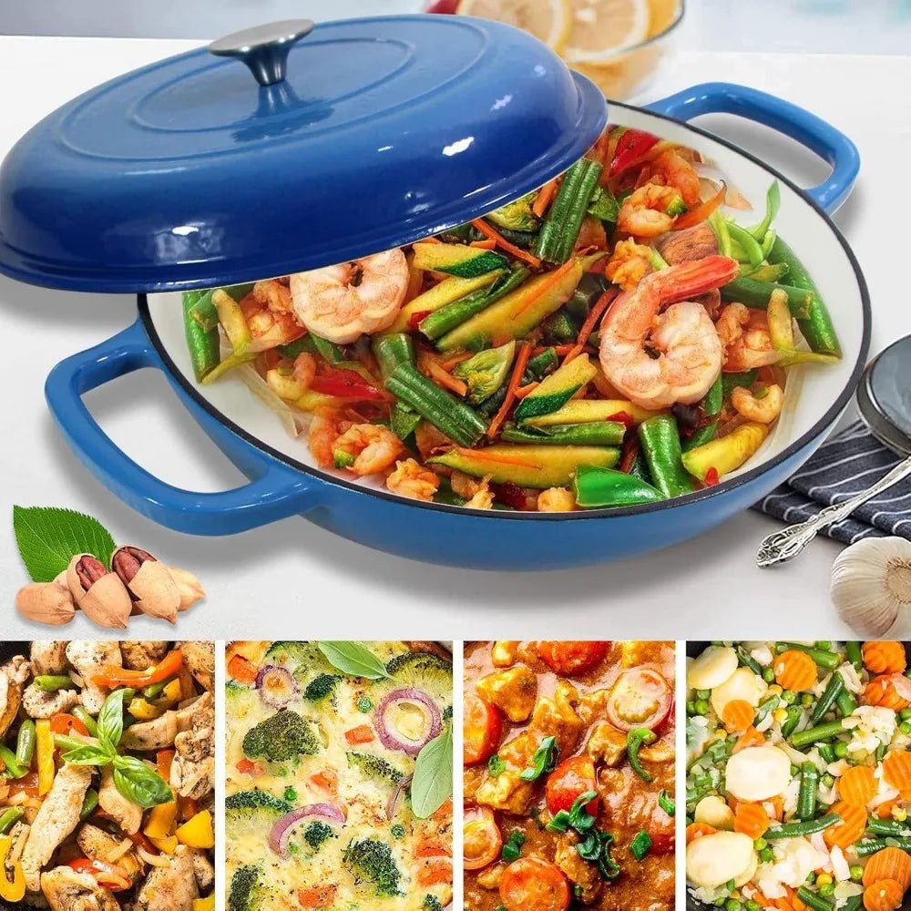 cocotte en fonte émaillée | 7 Pièces - Prati - Kitchen
