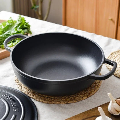 Cocotte en fonte émaillée multifonctionnelle HAPPINESS | idéale soupe et ragoût - Prati - Kitchen