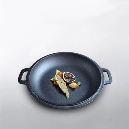 cocotte en fonte ronde avec couvercle grill 2 en 1 - Prati - Kitchen