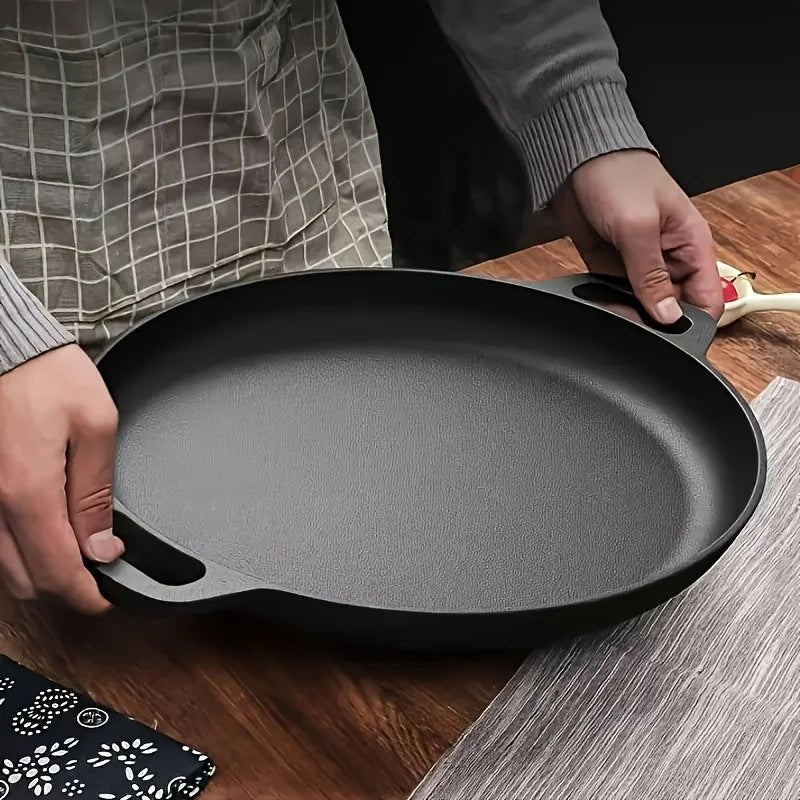 cocotte en fonte ronde avec couvercle grill 2 en 1 - Prati - Kitchen