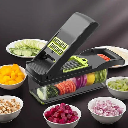 coupe - légumes multifonctions avec bac récupérateur - Prati - Kitchen
