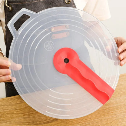 Couvercle Anti - Projection Universel (Silicone Platine) - Prati - Kitchen