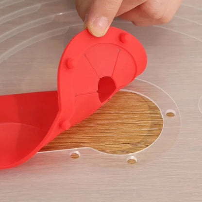 Couvercle Anti - Projection Universel (Silicone Platine) - Prati - Kitchen