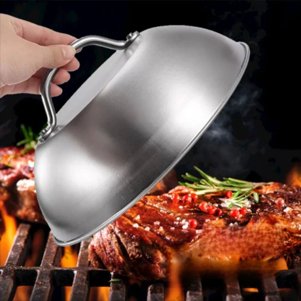 Couvercle inox polyvalent | four et cuisine extérieure - Prati - Kitchen