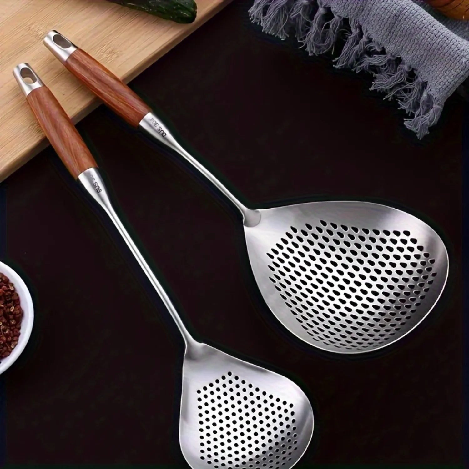 Cuillère Passoire en Inox - Prati - Kitchen