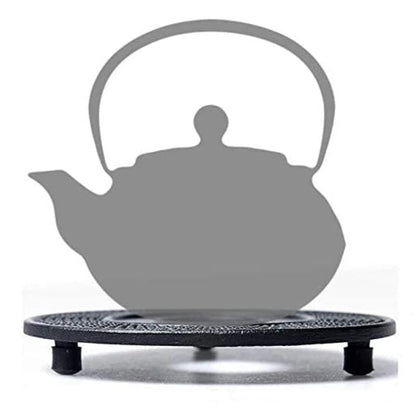 Dessous de Plat en Fonte Japonaise pour Théière et Bouilloire | 13cm | Isolation Thermique Haute Résistance | Style Traditionnel - Prati - Kitchen