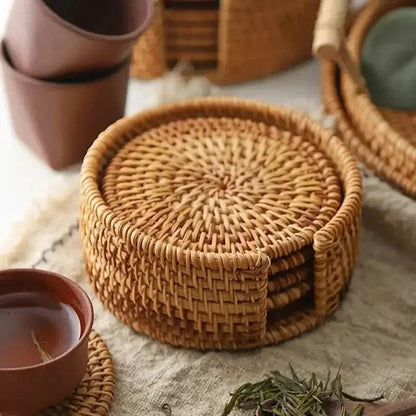 dessous de verres en rotin - Prati - Kitchen
