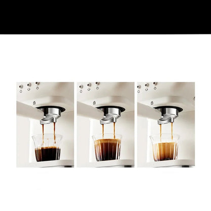différentes fonction de la machine à expresso