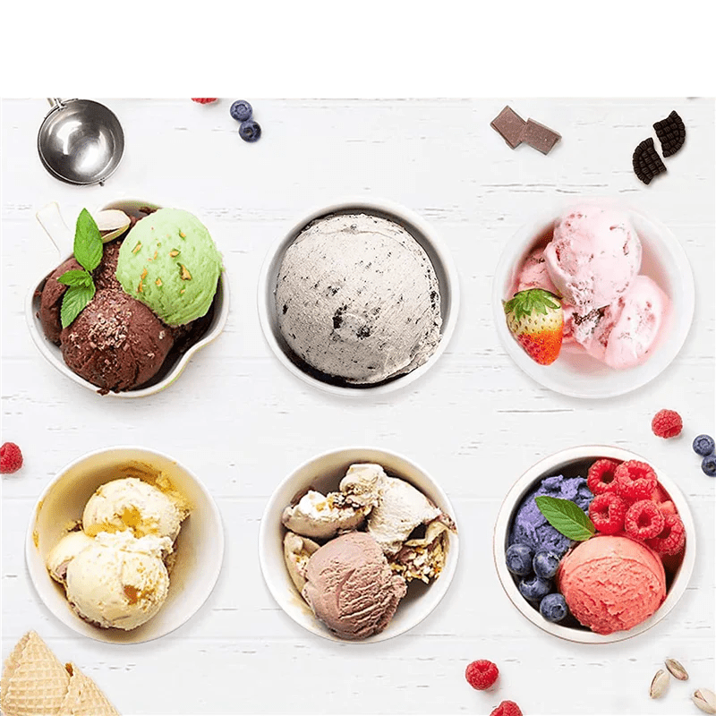 différents crème glacée avec Ninja CREAMI