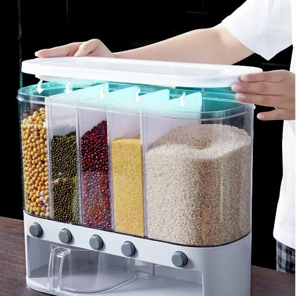 Distributeur d'aliments secs avec couvercle - Prati - Kitchen