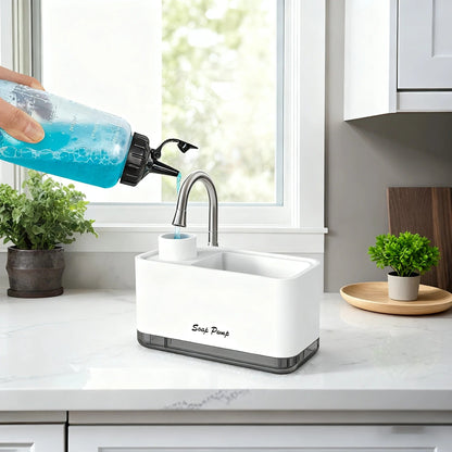 Distributeur liquide vaisselle et porte éponge - Prati - Kitchen