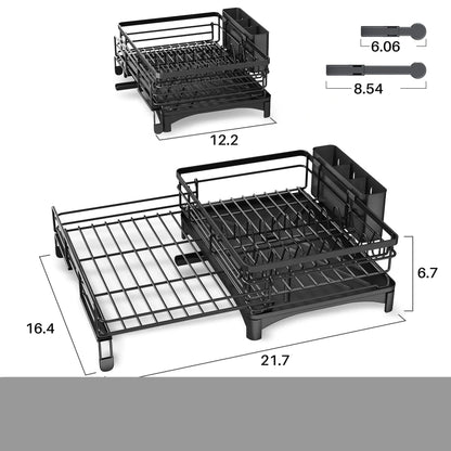 égouttoir à vaisselle 2 étages - extensible - Prati - Kitchen