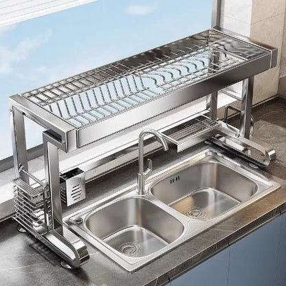 Égouttoir vaisselle extensible inox 90kg - Prati-Kitchen