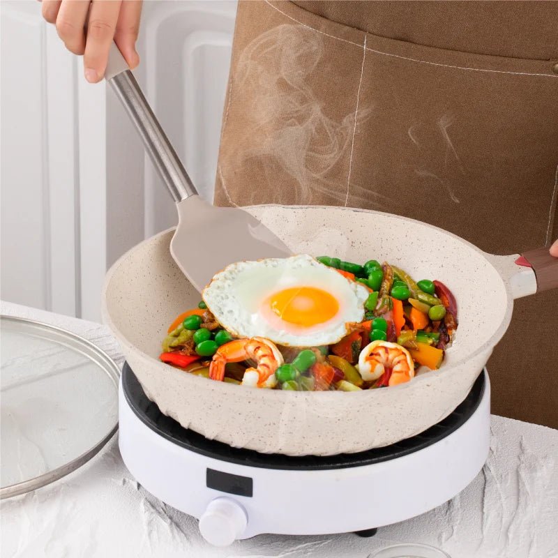 Ensemble 43 Ustensiles Cuisine Silicone Antiadhésif Manche Inox (Résistant Chaleur) - Prati - Kitchen