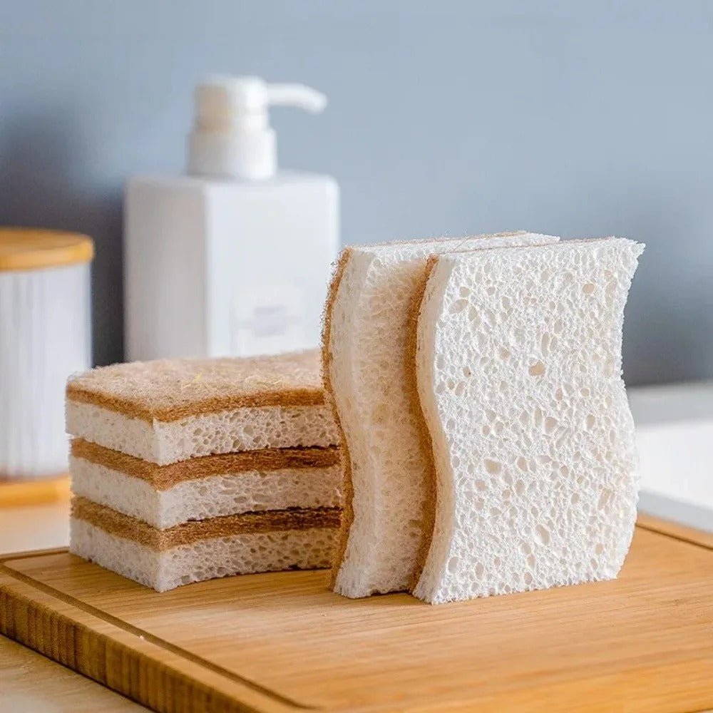 Éponge récurer fibres de coco 6 pièces - Prati - Kitchen