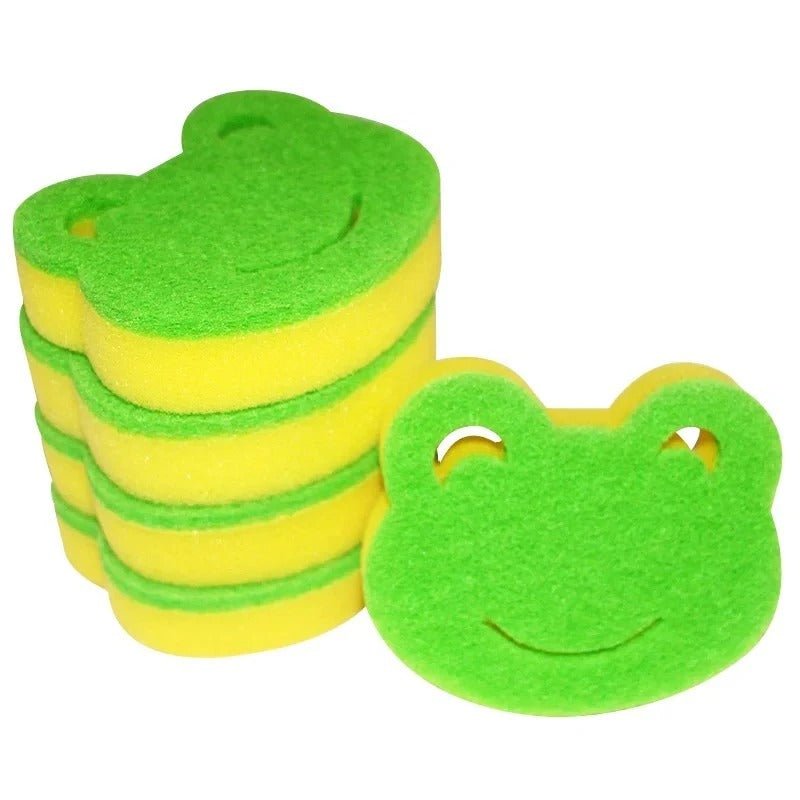 Éponge vaisselle grenouille 4 pièces - Prati - Kitchen