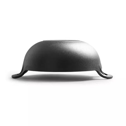 faitout- en- fonte - cocotte- ronde- avec couvercle :  faitout- sa- base