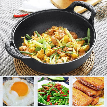 faitout- en- fonte - cocotte- ronde- avec couvercle :  toutes- sortes- de- cuisson
