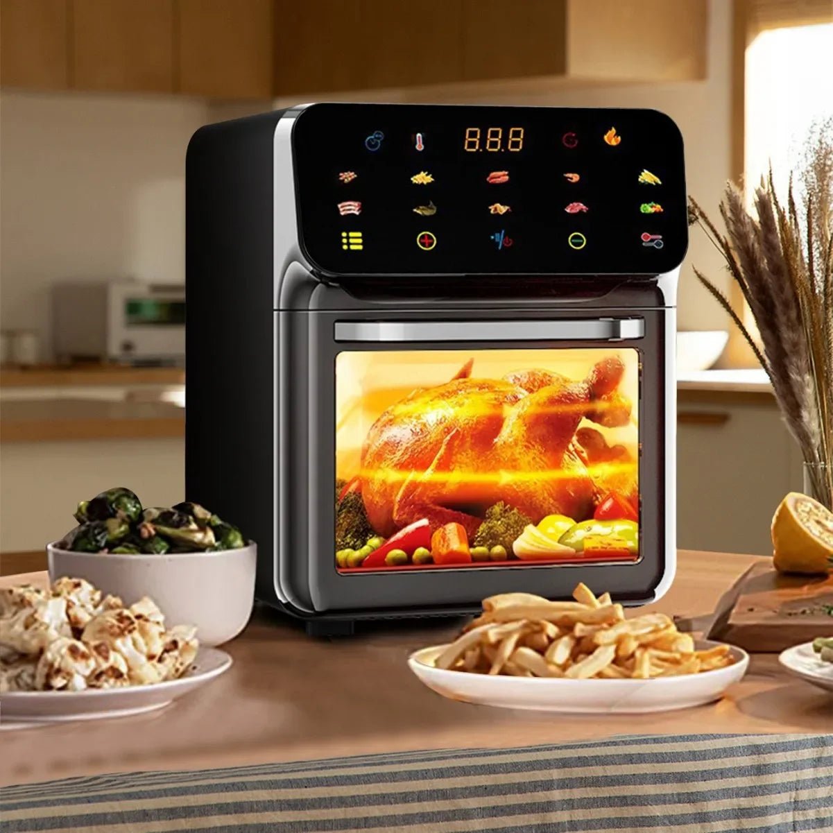 four air fryer XXL à Grande Capacité | Friteuse Sans Huile Multifonction - Prati - Kitchen