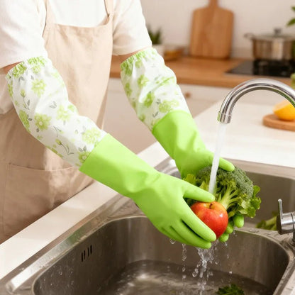 Gants d'Hiver Imperméables Longs | Doublure Polaire pour Vaisselle et Ménage - Prati - Kitchen
