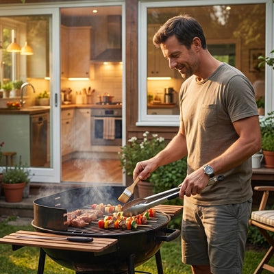 Pince barbecue acier inoxydable