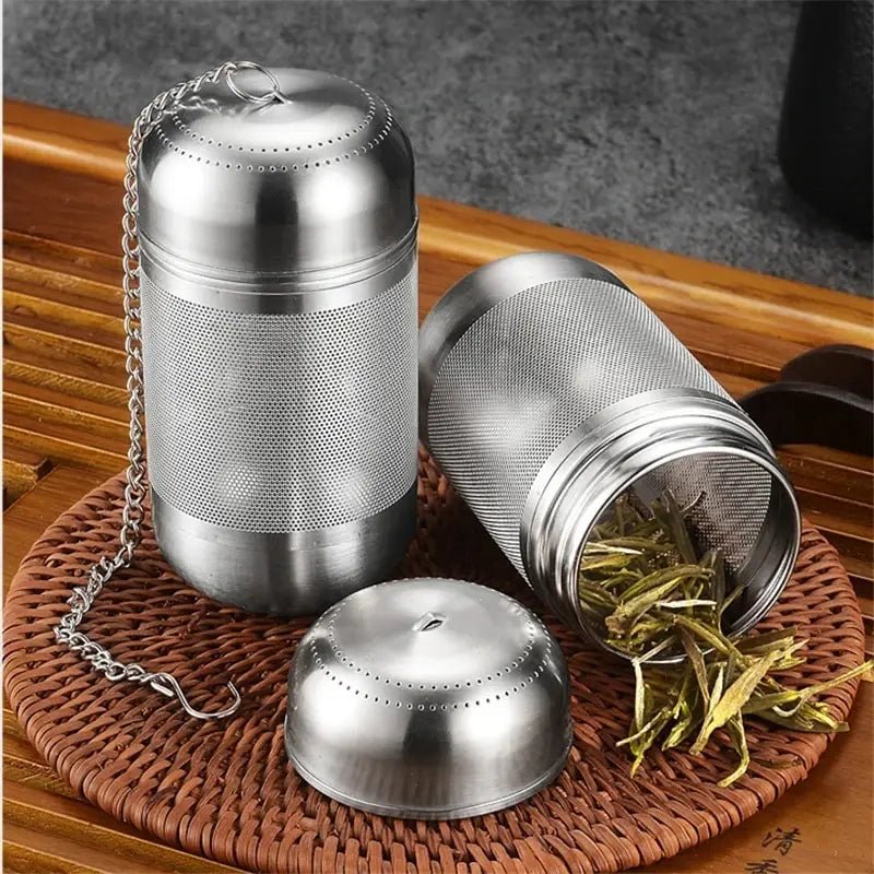 Infuseur à Thé Grande Capacité pour Théière | Passoire Acier Inoxydable18/10 (304) Réutilisable | Filtre Maille Fine Anti - Résidus | Pour Thé en Vrac et Tisanes - Prati - Kitchen
