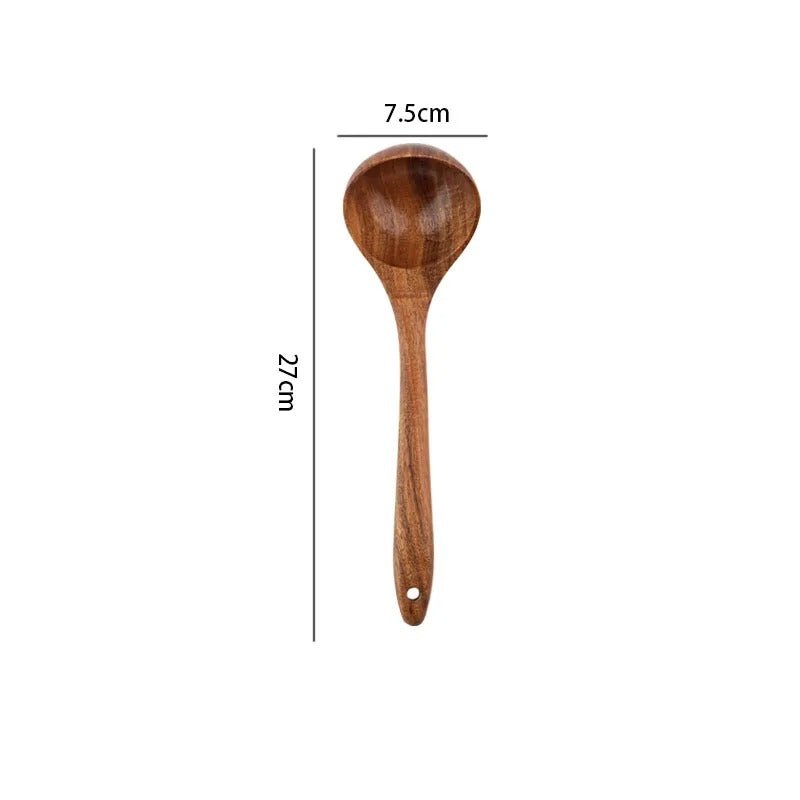 Louche cuisine bois teck - Prati - Kitchen