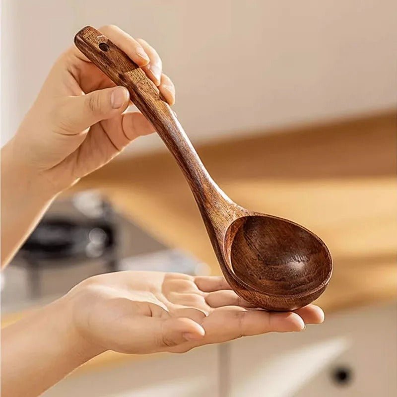 Louche cuisine bois teck - Prati - Kitchen