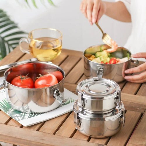 Lunch box acier inoxydable - Prati-Kitchen