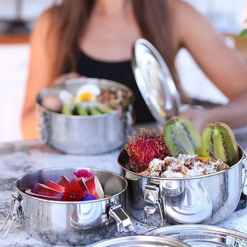 Lunch box acier inoxydable - Prati-Kitchen