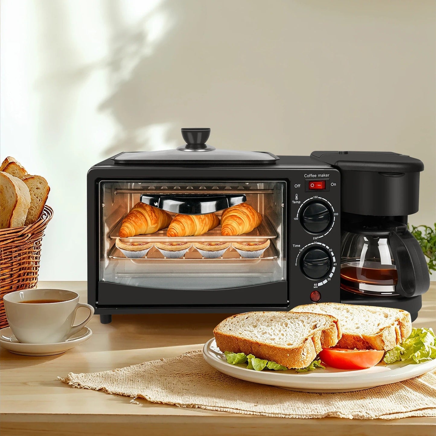 Machine petit - déjeuner 3 - en - 1 - Prati - Kitchen
