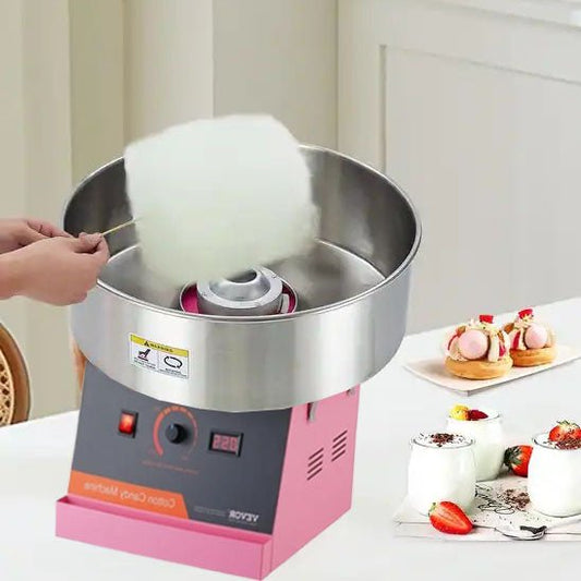 machine à barbe à papa avec la barbe à papa