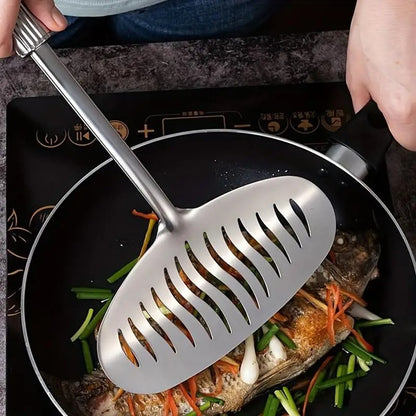 Spatule à poisson acier inoxydable