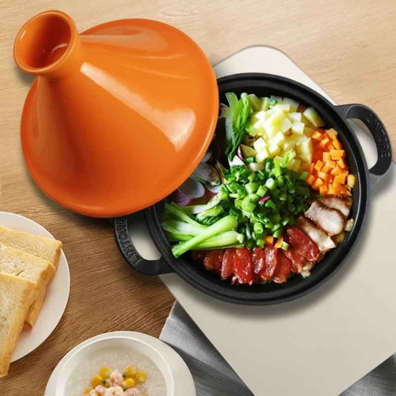 Tajine fonte émaillée 26 cm
