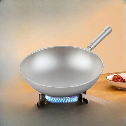 wok en titane pur