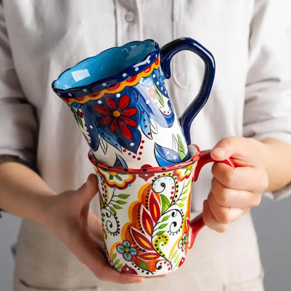 Tasse bohème céramique 500 ml